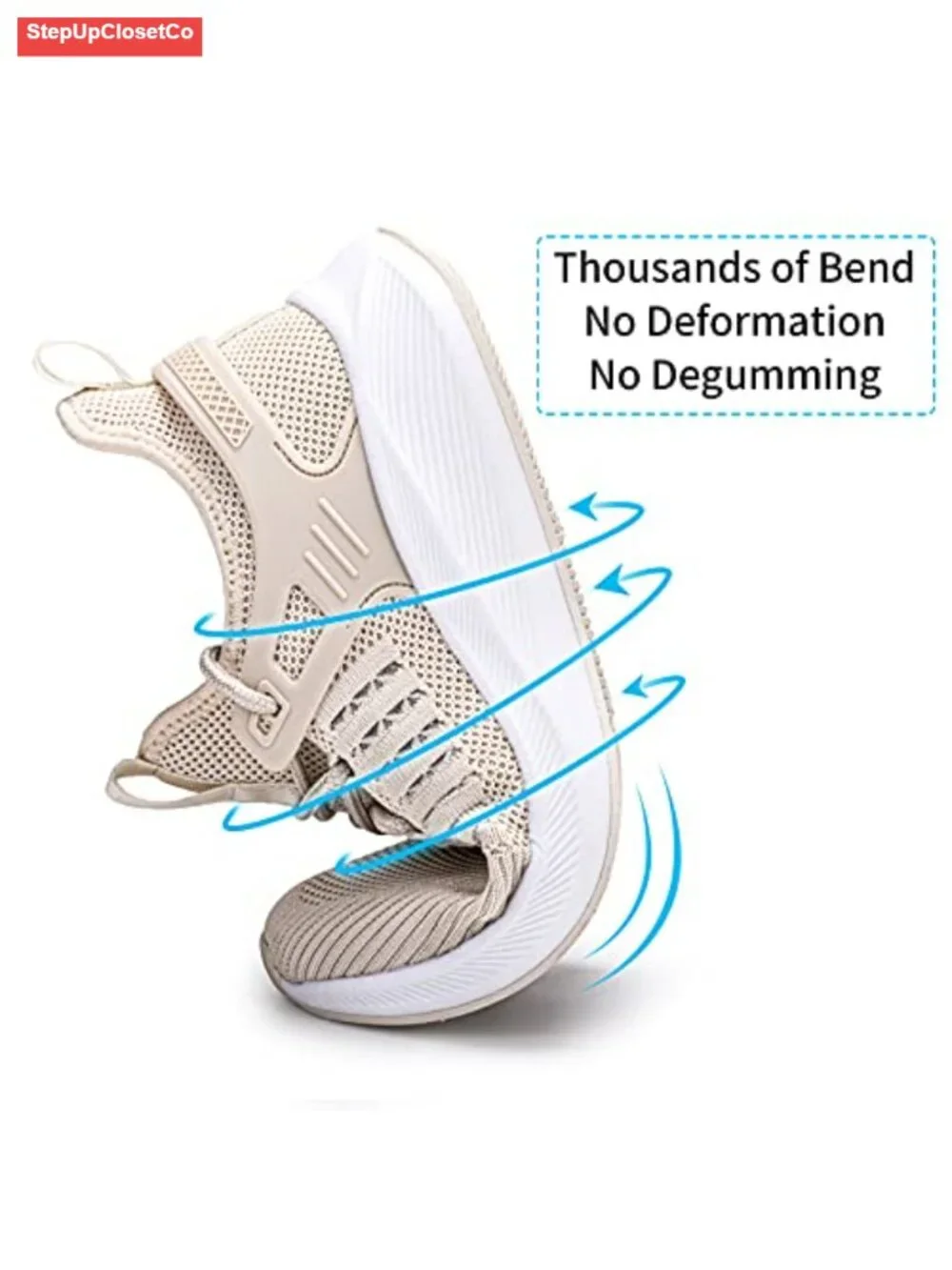 Women's Memory Foam Running Shoes - Lightweight Athletic Sneakers